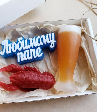 мыло ручной работы/  Папе набор мыла уход за кожей, прикольный подарок что подарить мужчине