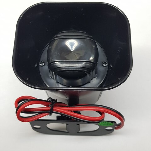 Сирена для автосигнализации универсальная, 1 тональная, 24V,  ревун для сигнализации 24в