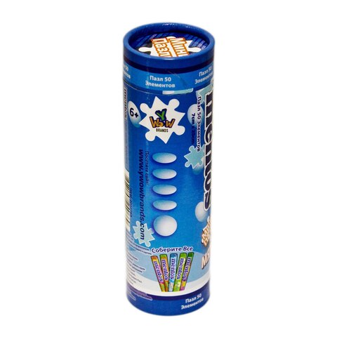 Пазл Mentos 7x25см. - 50 элементов, тип Mint, цвет: голубой.