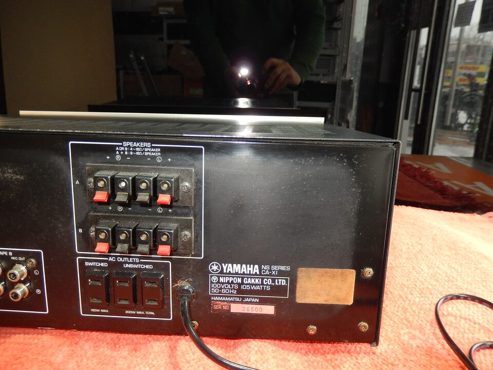 YAMAHA CA-X1 усилитель интегральный производство Япония