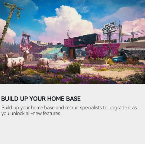 Игровой диск Sony PlayStation 4 Far Cry New Dawn ограниченное издание PS 4, игровой диск Far Cry New Dawn для платформы PlaySta