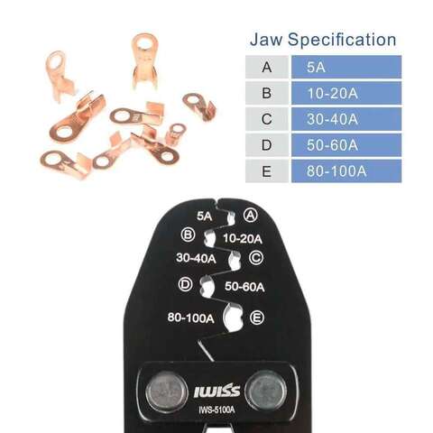 IWISS IWS-5100A Обжимные инструменты