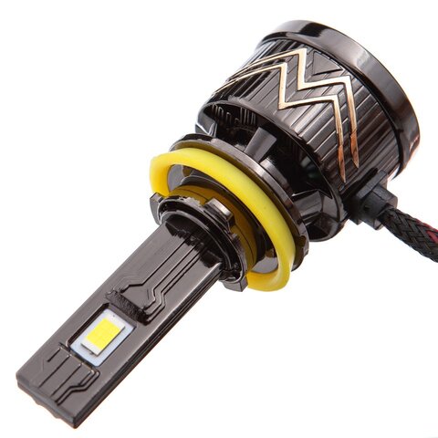LEDOVЫЙ/LED лампа Z8 Ultra nano-led с тройной системой охлаждения/100w/5000k/комплект, для автомобильных фар/ H8