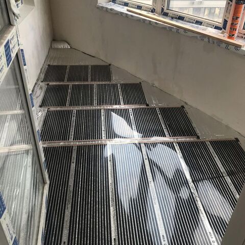 Нагревательная пленка инфракрасная, теплый пол плёночный шир.50 и 80 см, под ламинат, линолеум, коврик, для инкубатора