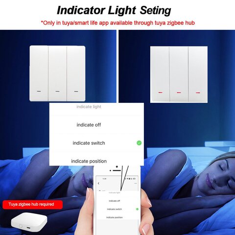 Переключатель Lonsonho Zigbee 220V