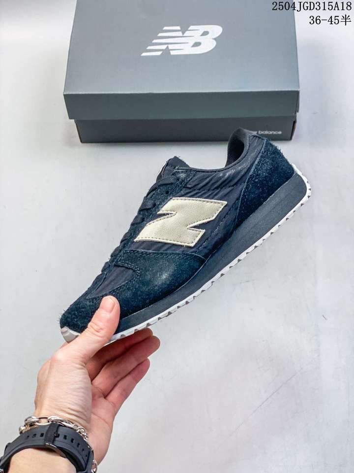 Компания Level✅New Balance NB 471 серия Ткань Коровий Спил Кожа Модные Водонепроницаемые Прочные Низкие Повседневные Кроссовки