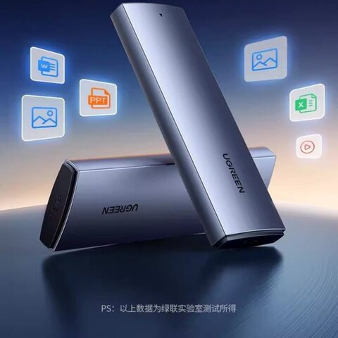 UGREEN CM578 M.2 NVMe/SATA Двойной Интерфейсный Жесткий Диск Корпус Type-C 3.2 SSD ТвердоТельный 15509