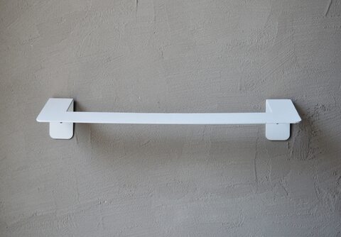 Держатель для полотенец металлический 30 -40 см / Вешалка для полотенец настенная для ванной комнаты или кухни