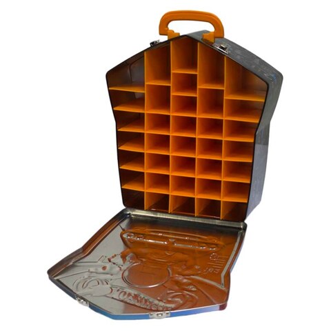 Портативный кейс для хранения 36 машинок Hot Wheels.