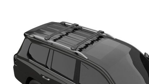 Багажная система LUX CONDOR черная для а/м Volkswagen Passat (B5) 1996-2005 на классические рейлинги