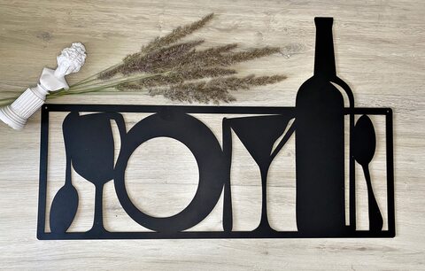 Панно настенное из металла / декор настенный / Картина из металла