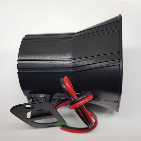 Сирена для автосигнализации универсальная, 1 тональная, 24V,  ревун для сигнализации 24в