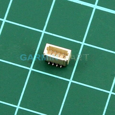 Разъем питания платы ошейника Garmin DC 50 4-pin запчасть коннектор