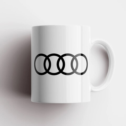 Керамическая кружка Audi Ауди Авто MyProducts 330 мл