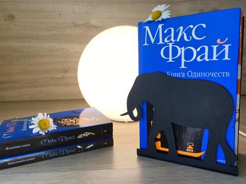 Подставка для книг металлическая, для стола или полки .Книгодержатель