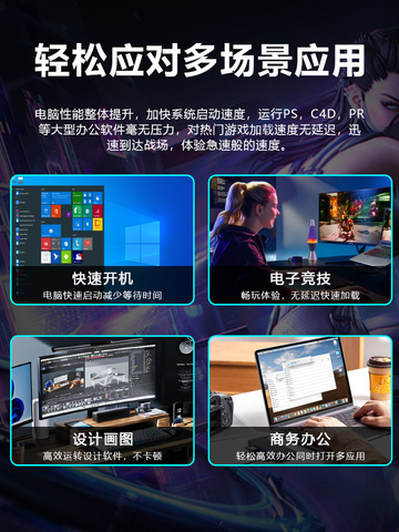 SSD-накопитель M2 512 ГБ Для НастольНых ПК 2280 Ноутбуков 1 ТБ ВысококачестВенные Частицы Хранения Yangtze River PCIe 3