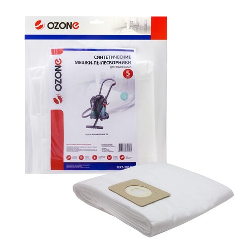 Мешки для пылесоса BOSCH UNIVERSAL VAC 20, 5 шт.  OZONE