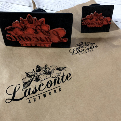 Штамп для упаковки с Вашим макетом