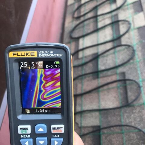 Обогрев кровли WarmCoin SNEG обогрев открытых площадок, на водостоки, желоба, ступенек