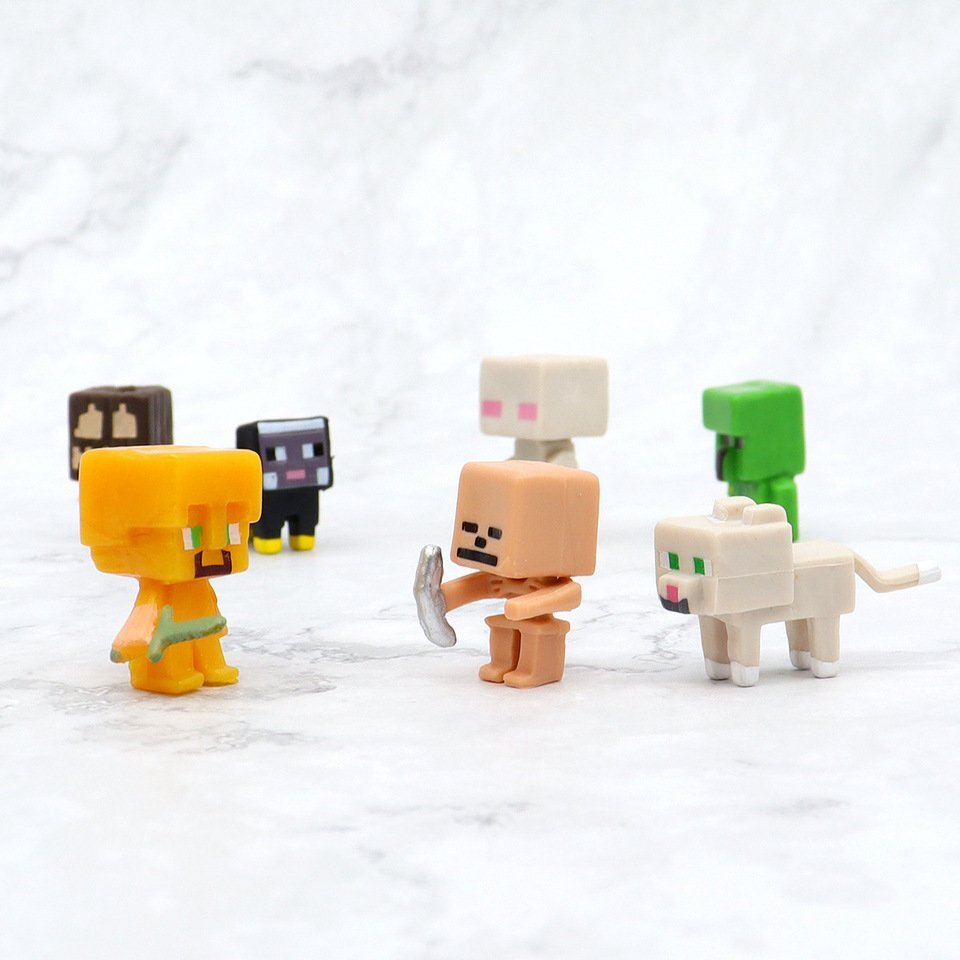 Minecraft Series 24 Cross-Border Game Peripheral Mini Figures Toys ...