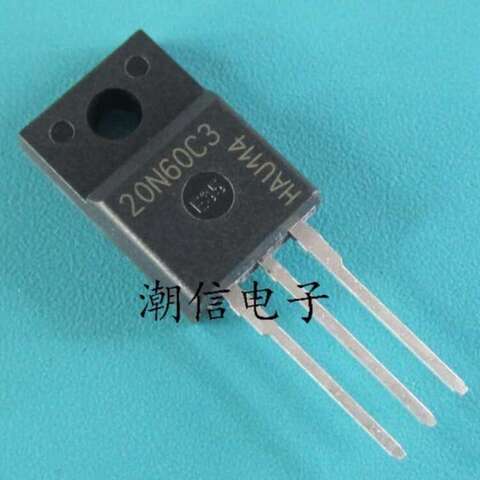 Transistor MOSFET SPA20N60C3 - Boîtier TO-220F - 1 Pièce Neuf