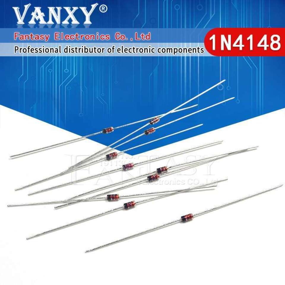 100PCS Do-35 1N4148 IN4148 High-speed Switching DioDes | AliExpress