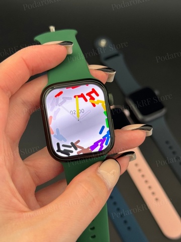 Смарт часы 41 мм женские / мужские / 9 версия / с амолед экраном