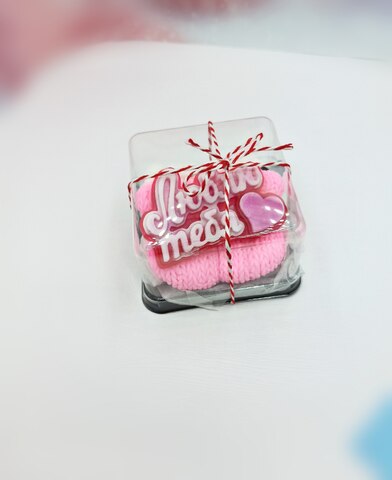 мыло ручной работы /Я люблю тебя/ день Святого Валентина, признание в любви, подарок любимым, женщине,  день рождения