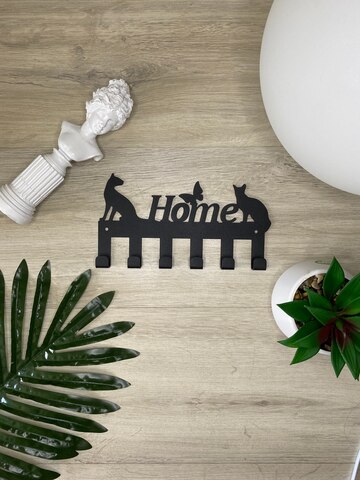 Настенная металлическая ключница, вешалка для кухни, ванны, держатель