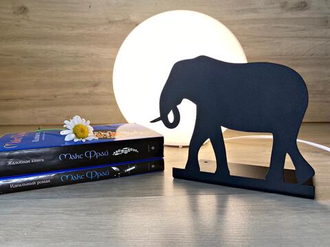 Подставка для книг металлическая, для стола или полки .Книгодержатель