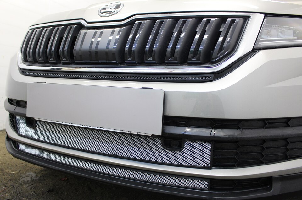 Защита радиатора Skoda Octavia 04-13