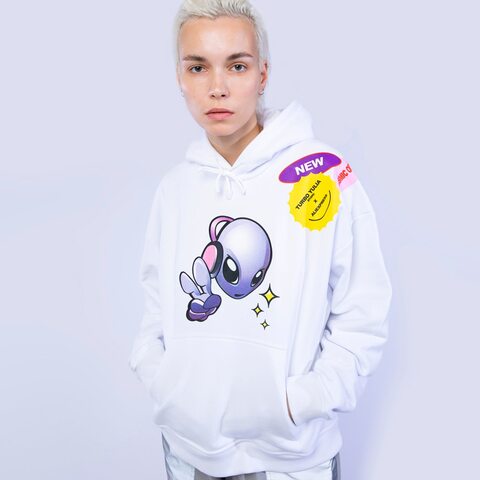 Худи "Stay Alien" Turbo Yulia Studio