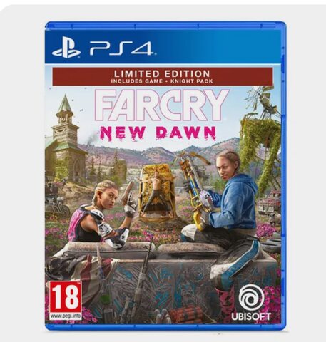 Игровой диск Sony PlayStation 4 Far Cry New Dawn ограниченное издание PS 4, игровой диск Far Cry New Dawn для платформы PlaySta
