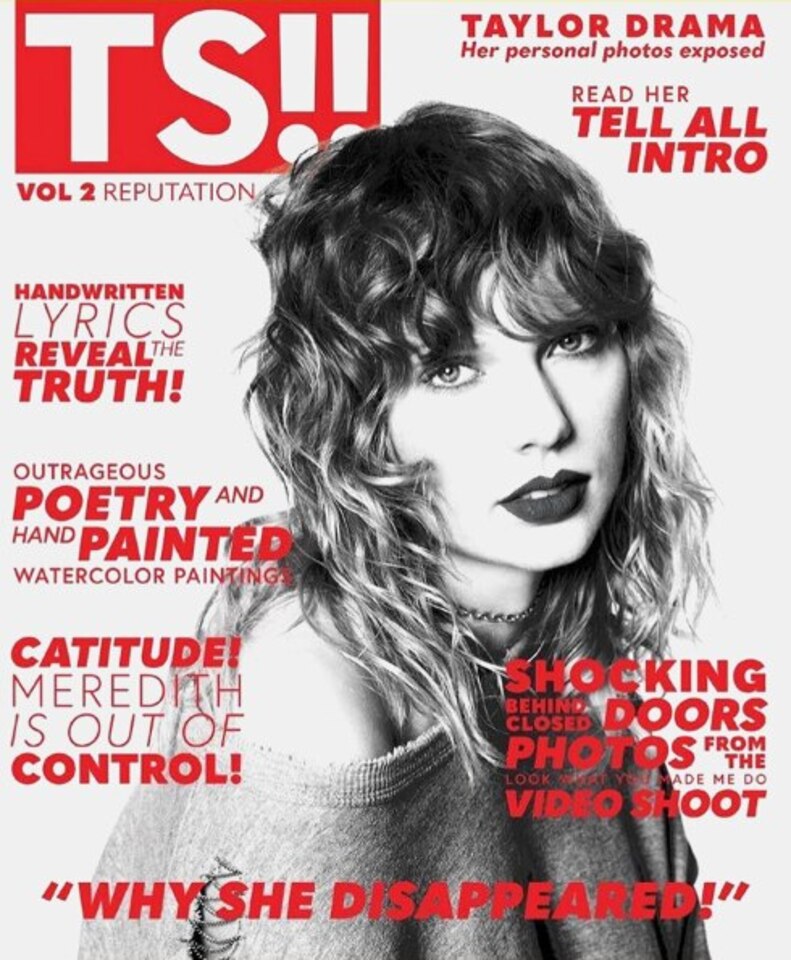 Taylor Swift / Reputation, Vol. 2 (Limited Magazine Edition) CD