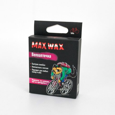 Велоаптечка для спортсменов, ремкомплект велосипедный MAX WAX
