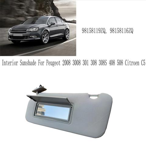 Солнцезащитный Козырек Для Салона Автомобиля Для Peugeot 2008 3008 301 308 Левый