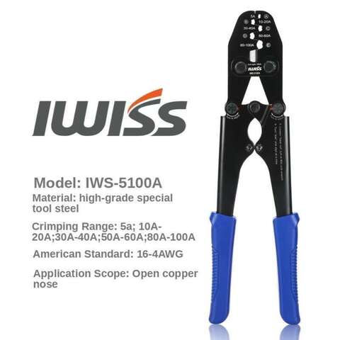 IWISS IWS-5100A Обжимные инструменты