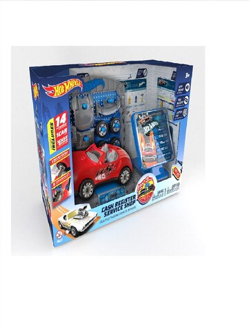Игровой набор - Автомастерская Hot Wheels, машинка-конструктор