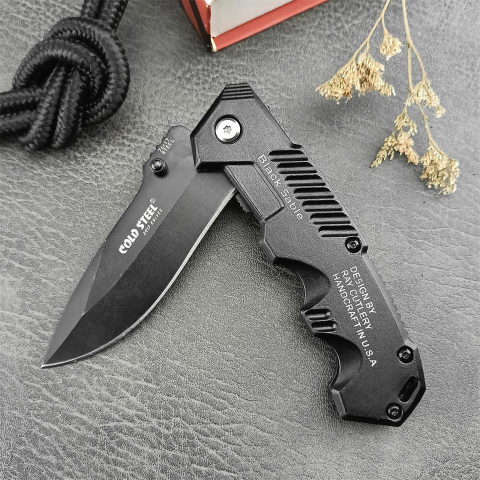 Складной карманный нож COLD STEEL 217 5cr13mov Лезвие с алюминиевой ...