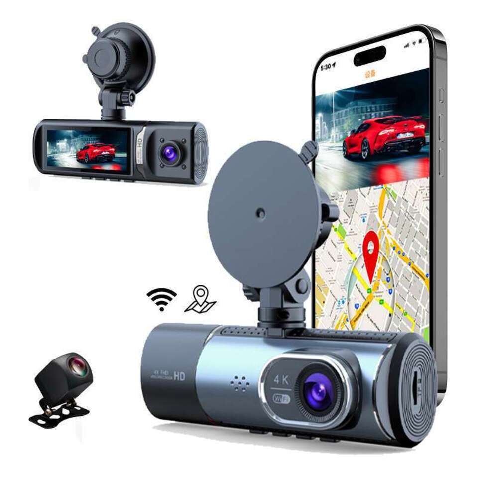 Wi-Fi GPS Carlog 4K Dash Cam | AliExpress
