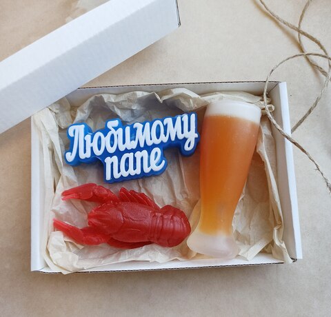 мыло ручной работы/  Папе набор мыла уход за кожей, прикольный подарок что подарить мужчине