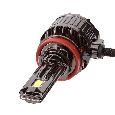 LEDOVЫЙ/LED лампа Z9 pro max с тройной системой охлаждения/110w/5000k/комплект, для автомобильных фар/ H11
