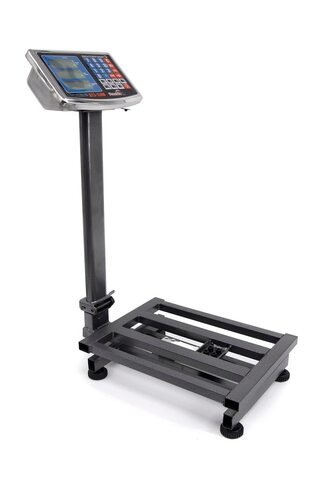 Весы электронные торговые напольные Усадьба ВТЭ-150Н до 150кг с платформой 30х40см