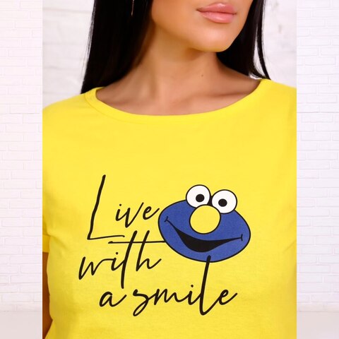 Женский домашний костюм с шортами из хлопка