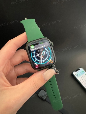 Смарт часы 41 мм женские / мужские / 9 версия / с амолед экраном