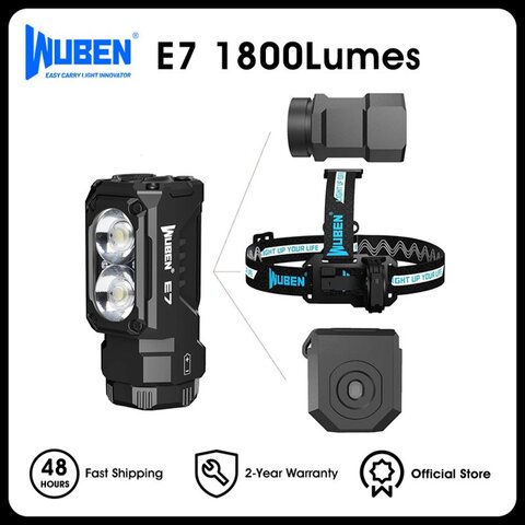 WUBEN E7 1800 люмен фонарик