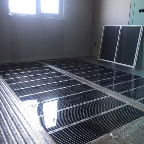 Инфракрасный плёночный тёплый пол под ламинат, ковролин, линолеум, 100/80/50 см шириной Южная Корея, коврик, для инкубатора