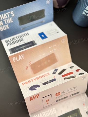 Портативная аудиосистема / Bluetooth-Динамик Колонка JBL Flip 6 / Go4 / Go 3 / Tune 3 / Pulse 6+