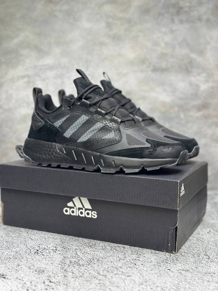 あつ Adidas Zx 1k Boost Seasonality 2.0 Grey Carbon купить в Москве