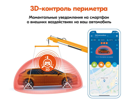 Автосигнализация StarLine S66 v2 BT ECO 2CAN+4LIN GSM